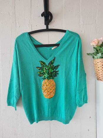 Pull Camaïeu Ananas