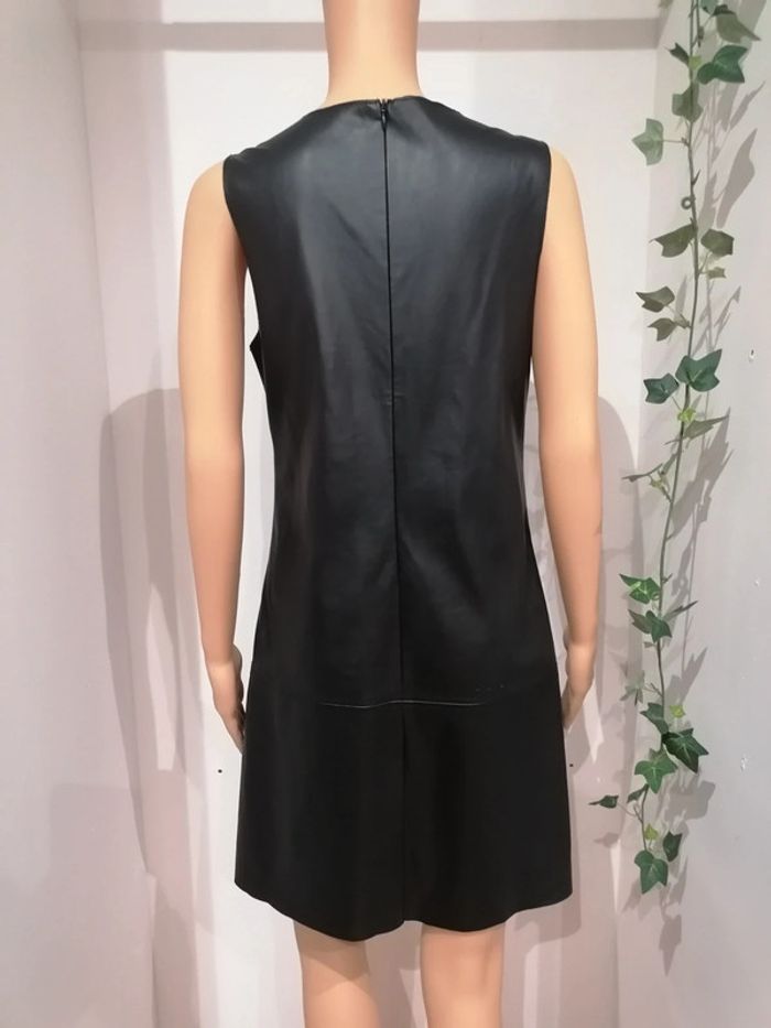 Robe noir Camaïeu polyester enduit 38 - photo numéro 9