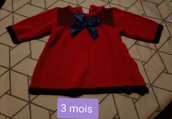 Robe en laine 3 mois