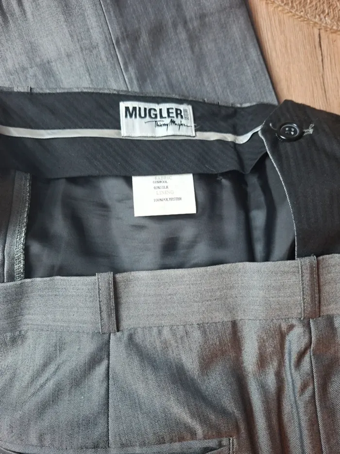 Costume Homme Thierry Mugler – 2 pièces (Veste 48 / Pantalon 44) - photo numéro 12
