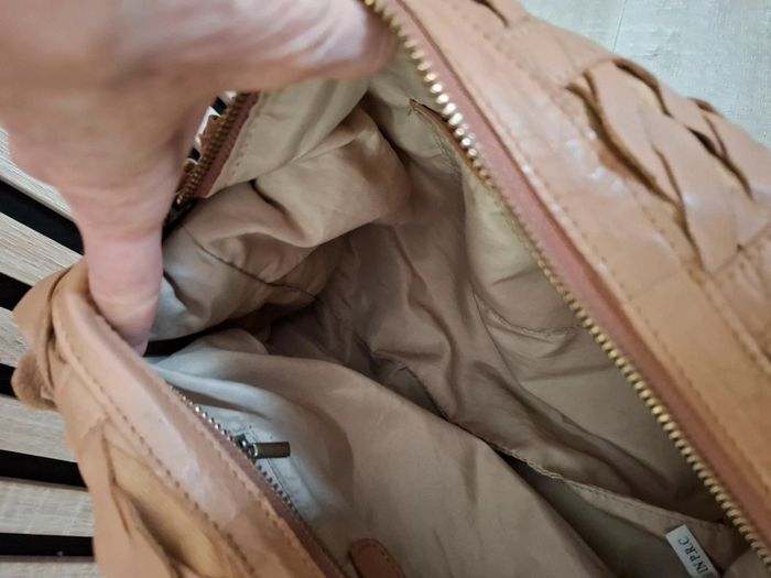 Sac cuir tressé marron - photo numéro 12