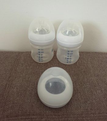 Lot 2 biberons 125ml