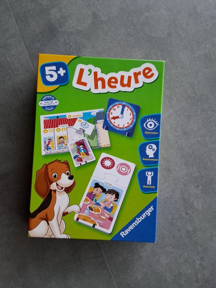 Jeu L’heure neuf 5+ Ravensburger