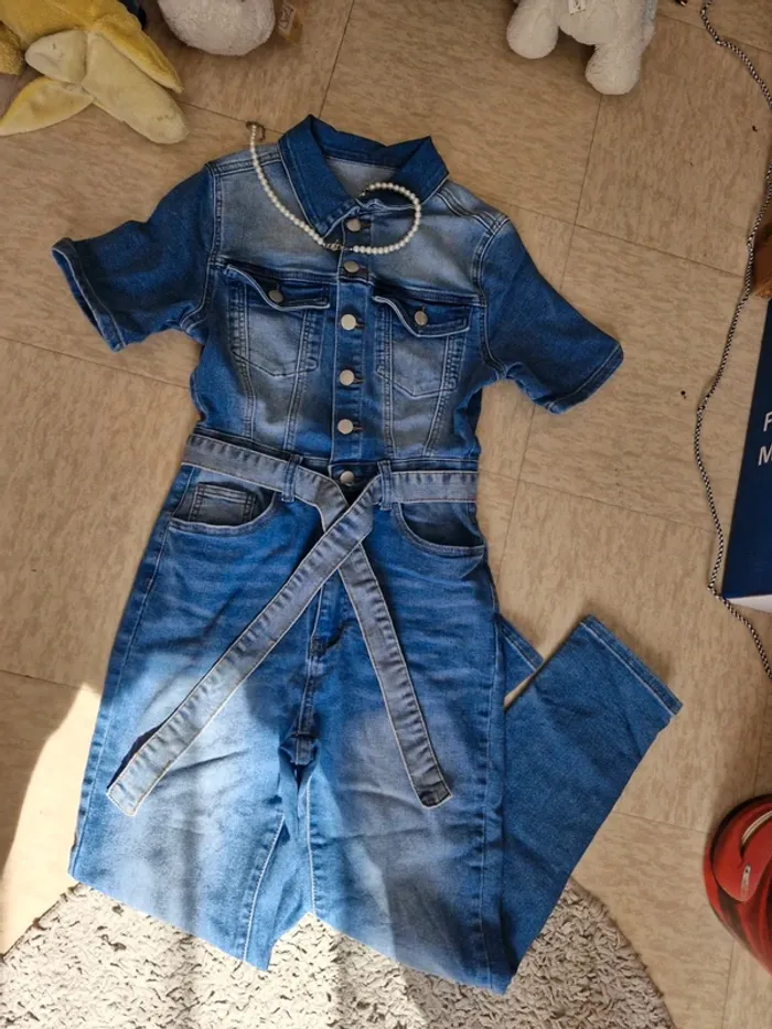 Combinaison en jeans