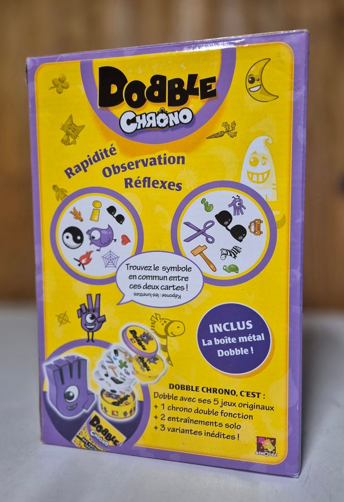 Jeu de société dobble avec minuteur - photo numéro 3