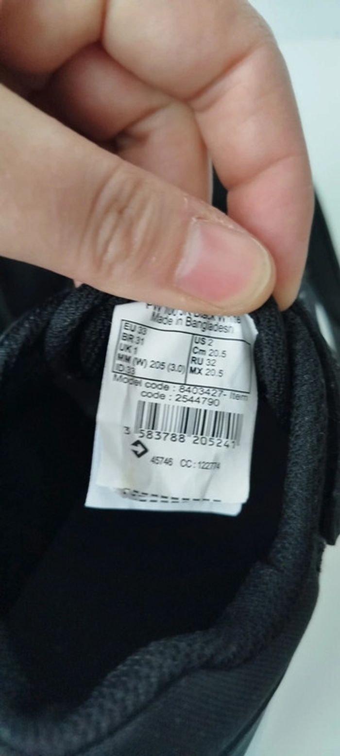 🍄 basket newfeel taille 33 - photo numéro 6