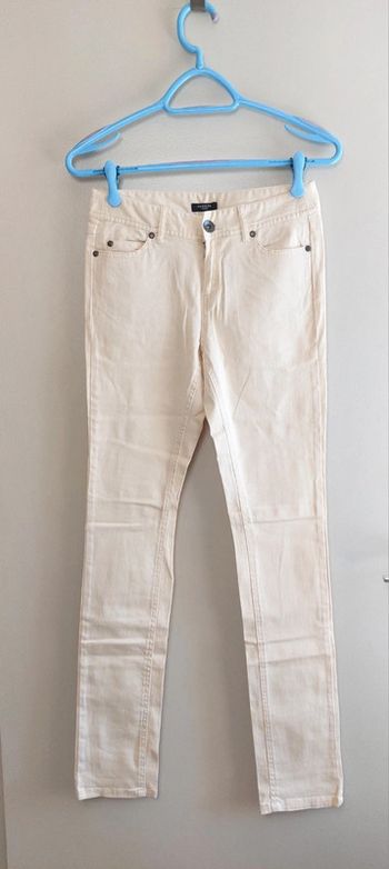 Pantalon slim beige La redoute taille 34 Neuf