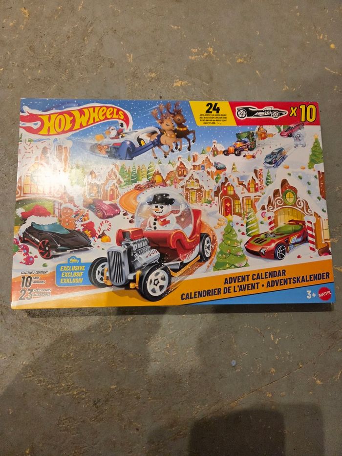 Calendrier Hot Wheels