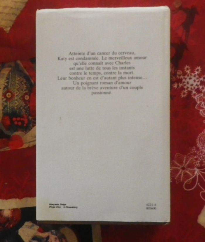 Le chant du cygne d'Esther Sager Ed. France Loisirs - photo numéro 2