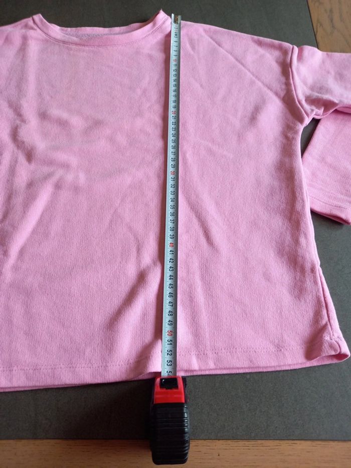 Sweat rose extra large taille XS - photo numéro 9