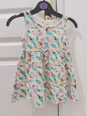 Robe à motif fleurs