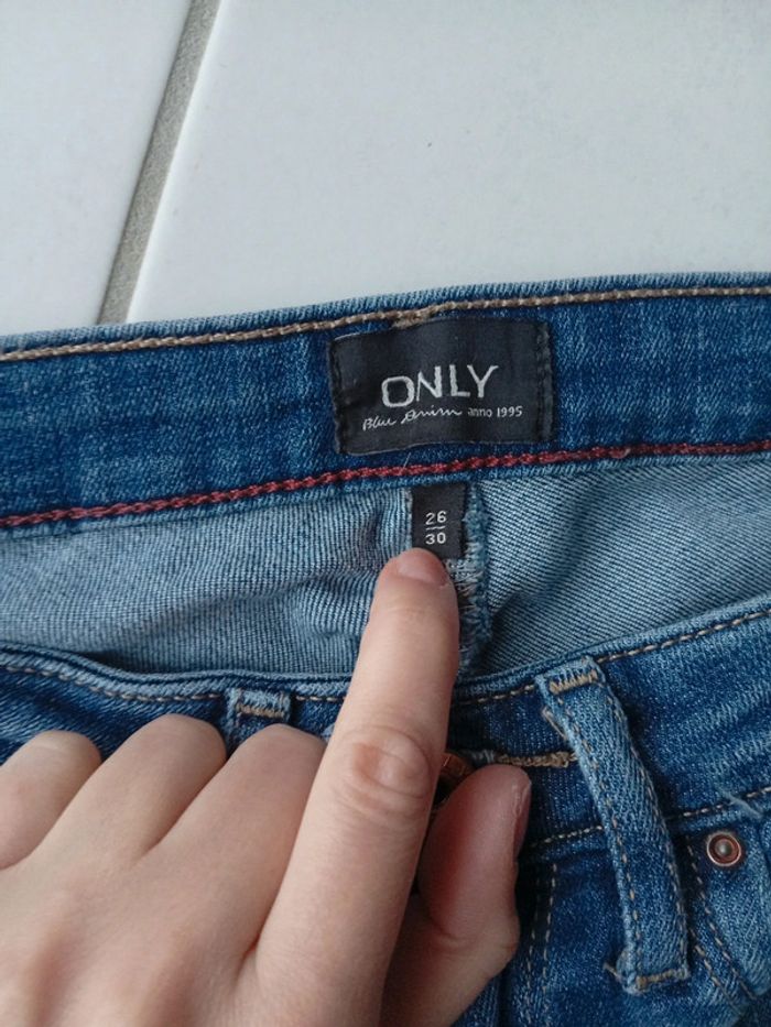 Jean skinny fermeture éclair aux chevilles Only - photo numéro 6
