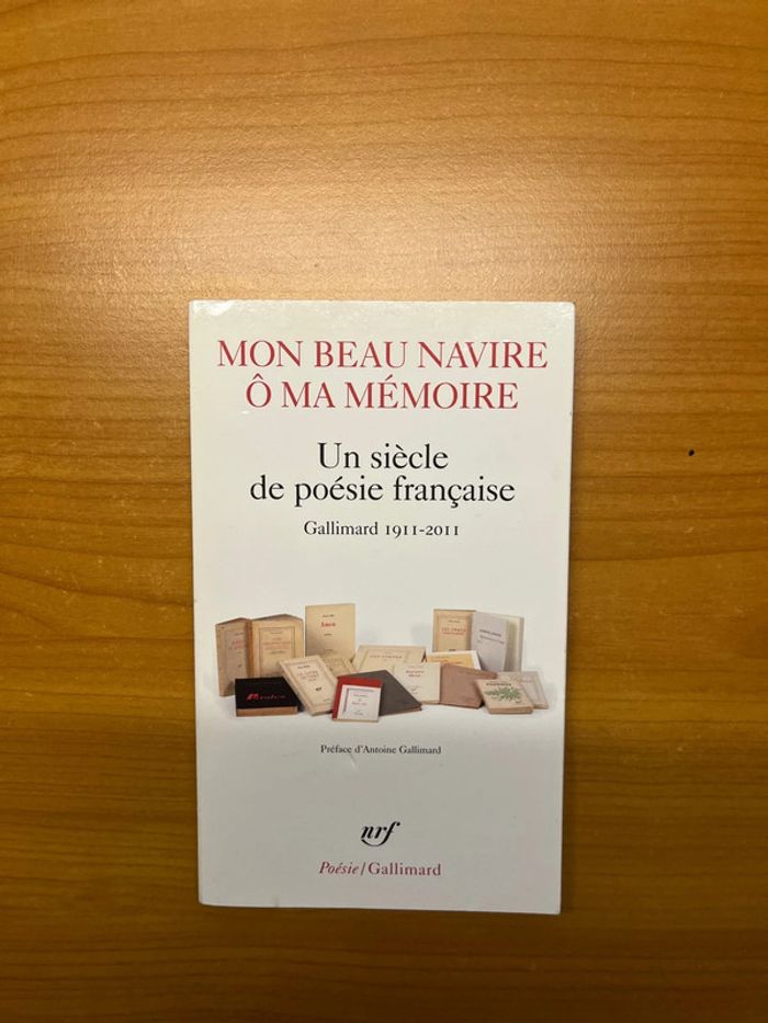 Un siècle de poésie française Gallimard