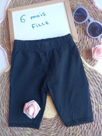 Leggings court fille 👧 6 mois