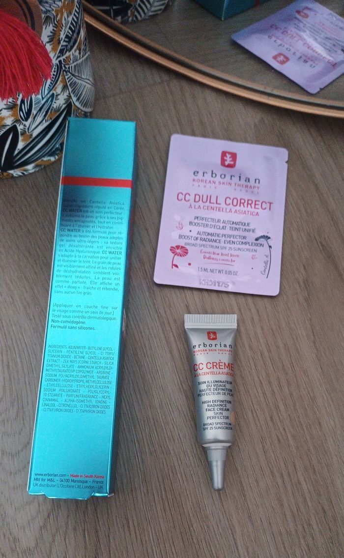 ERBORIAN - CC water gel - doré - grand format 40 ml - photo numéro 2