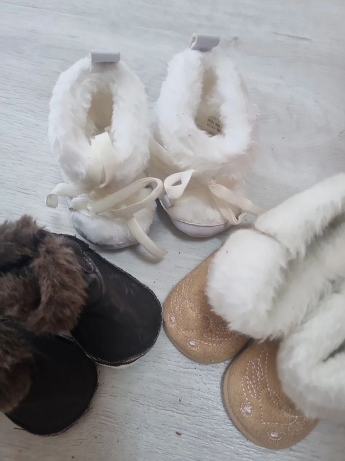 Chaussures bébé fourrées - photo numéro 4