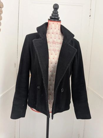 Trench court noir 3 suisses  38