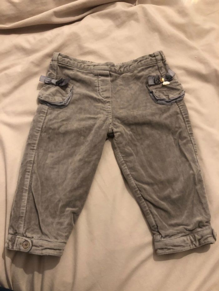 Pantalon velours tartine et chocolat