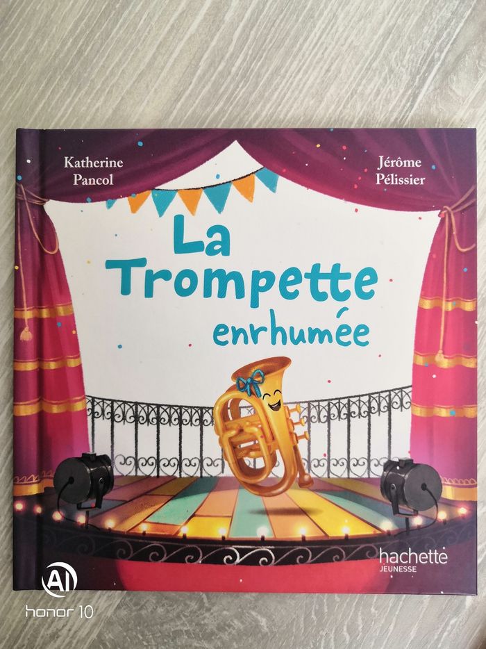 Livre la trompette enrhumée