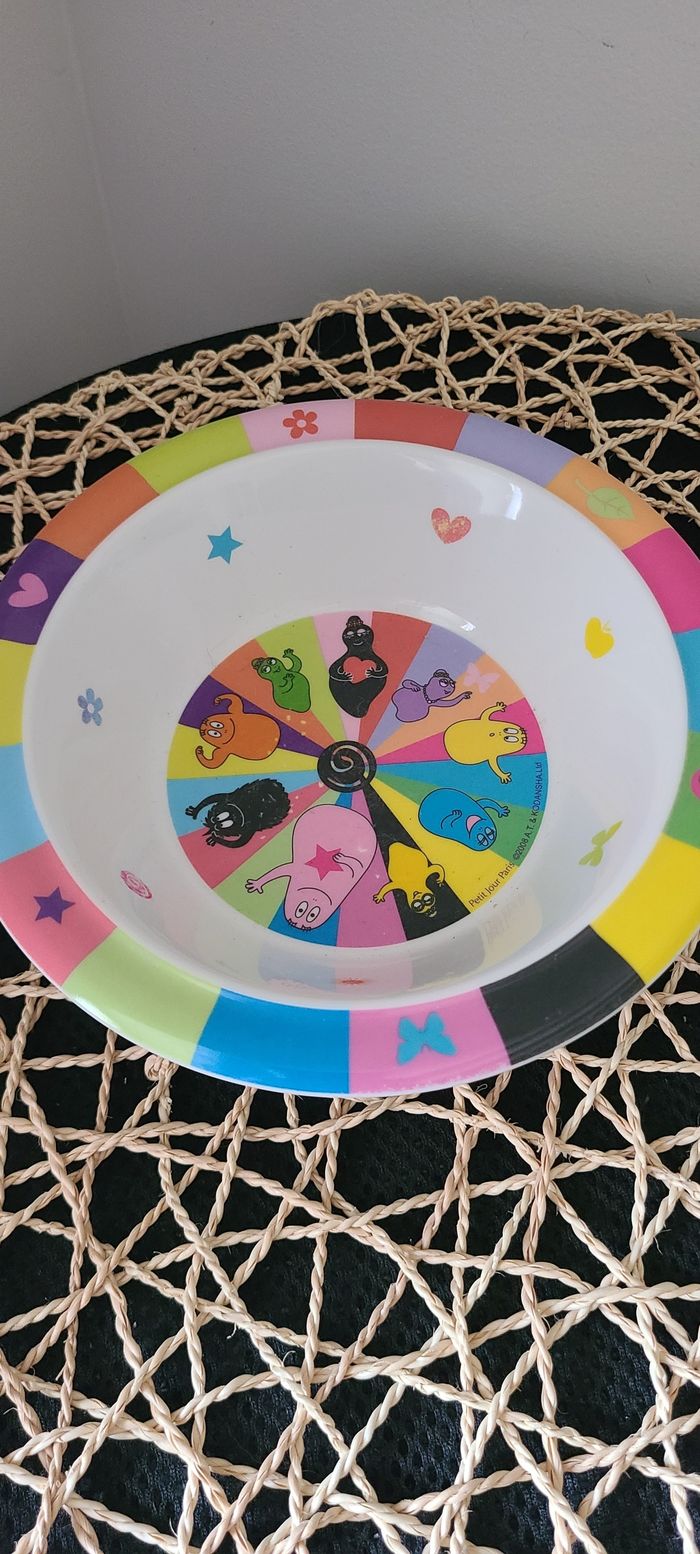 Assiette bol Barbapapa - Petit Jour Paris - photo numéro 2