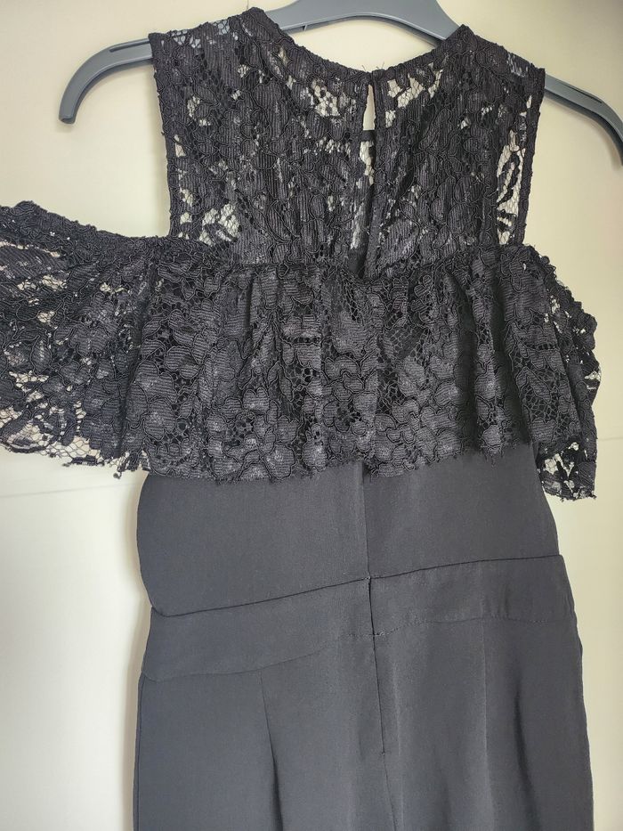Combishort noire dentelle Zara - photo numéro 5