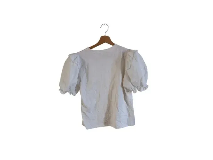 C7 t-shirt blanc Zara S - photo numéro 2