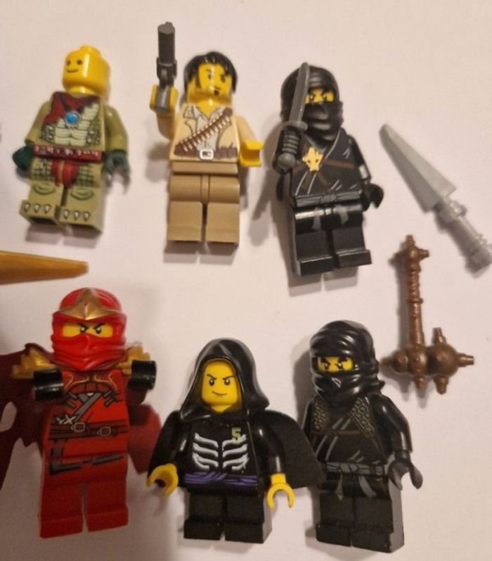 Lot minifigs lego Ninjago - photo numéro 2
