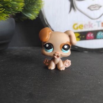 Littlest Petshop LPS puppy dog chiot chien 1482 hasbro #geektradelpschiot