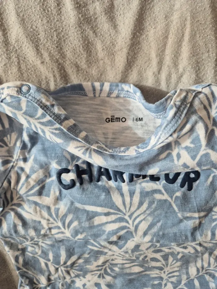 T-shirt Gemo 6mois - photo numéro 2