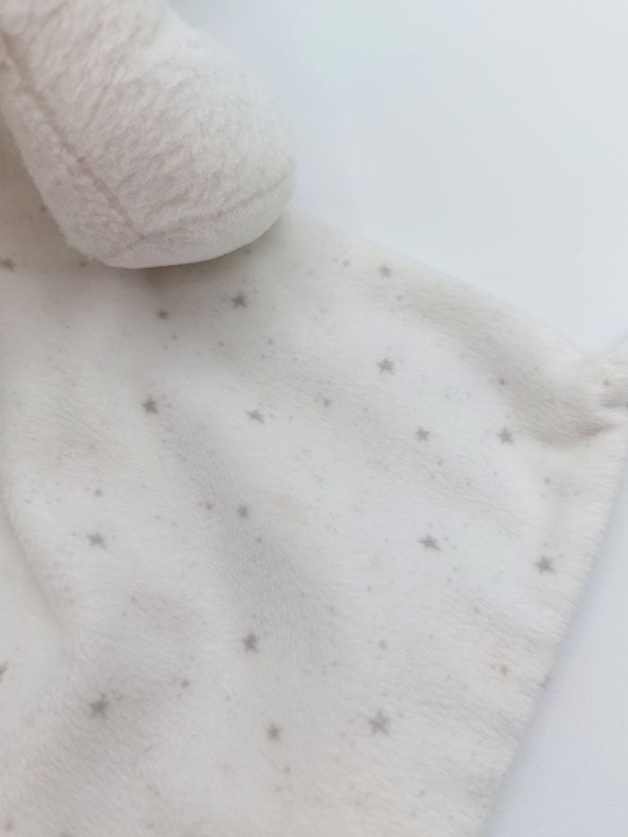 Doudou lapin mouchoir blanc SIMBA TOYS My little Bunny sweet dreams étoiles - photo numéro 4