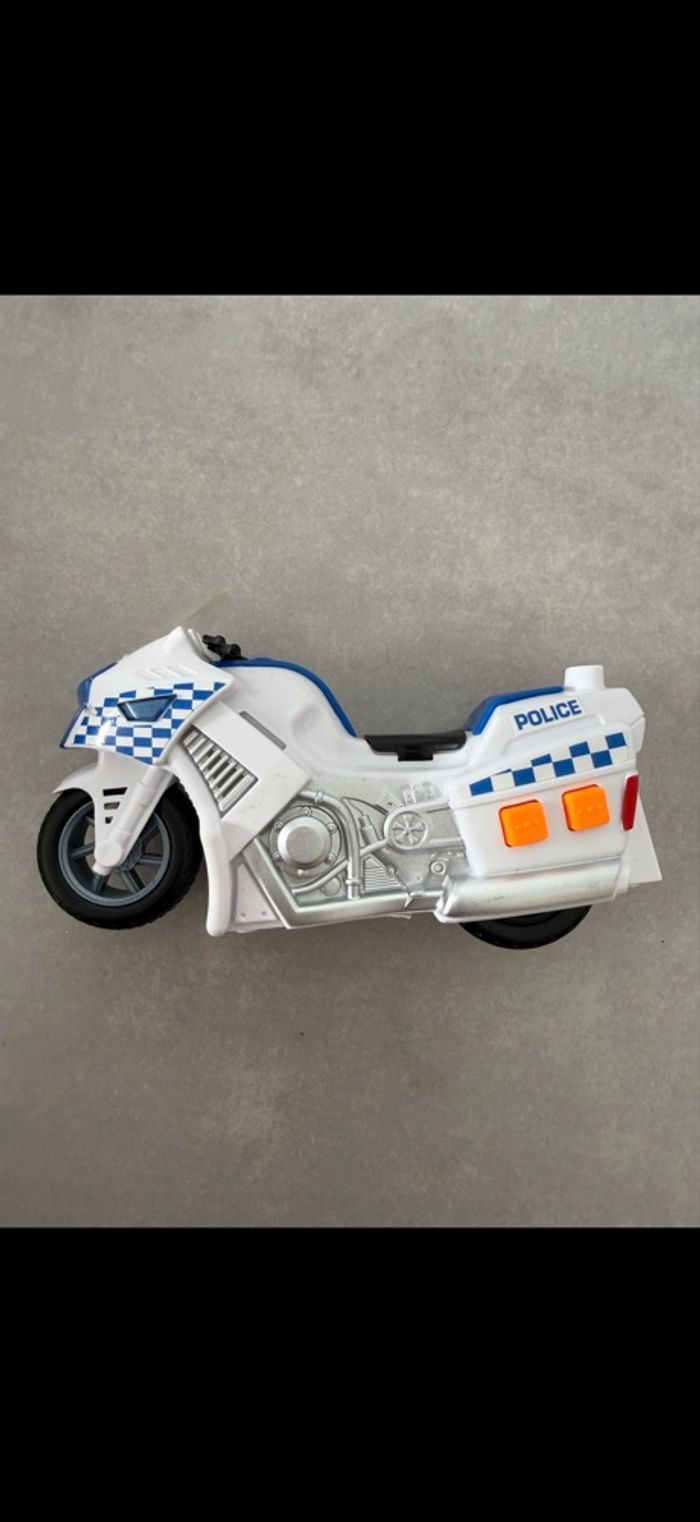 Moto police lumineuse et sonore - photo numéro 2