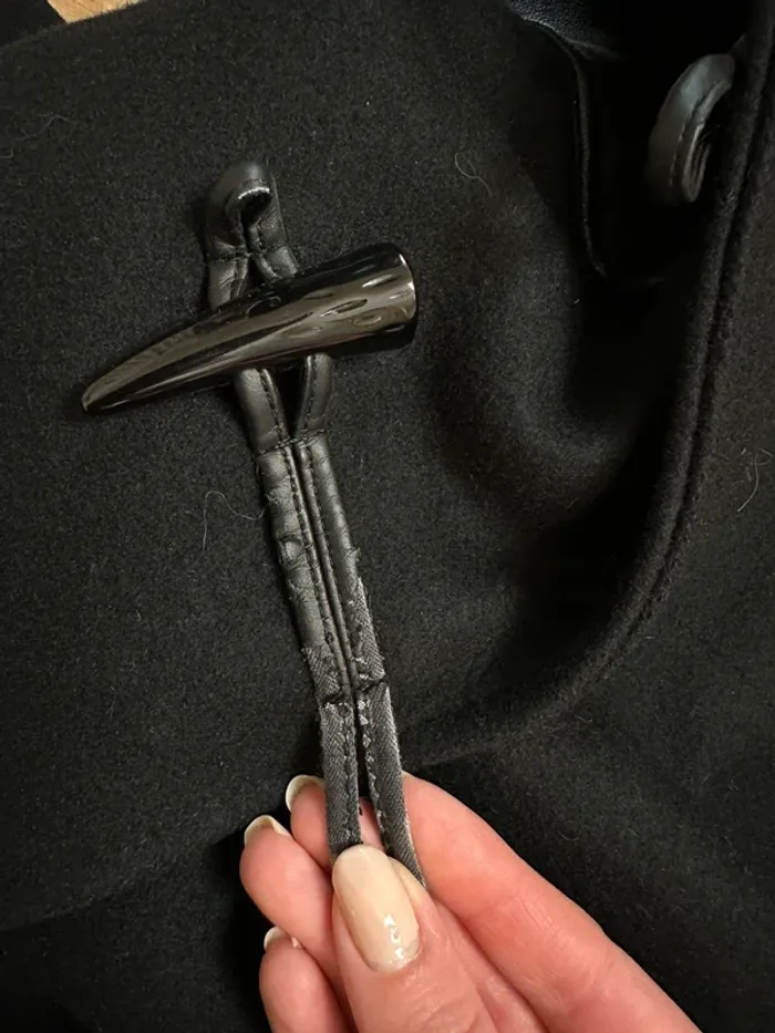 Manteau The Kooples noir taille 36 - photo numéro 5