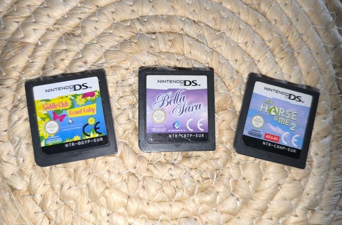 Lot de 3 jeux Nintendo DS thème équitation