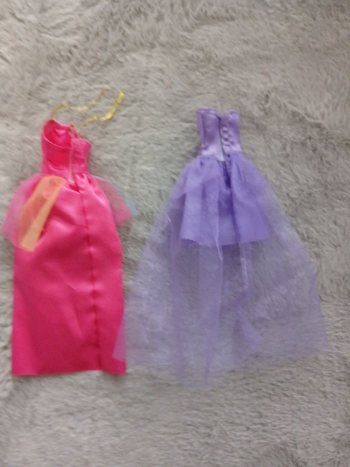 Lot de 2 Robes de Soirée pour Poupée Mannequin (type Barbie) - photo numéro 6