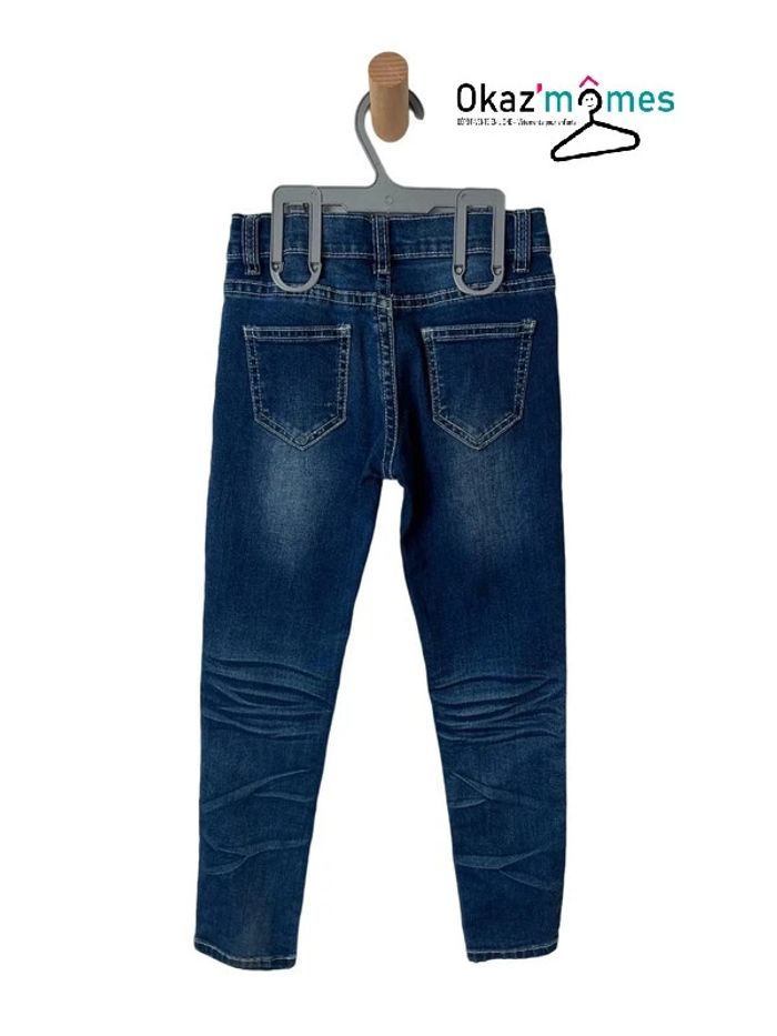 Jean stretch bleu denim - Interdit de me gronder 6 ans - photo numéro 3