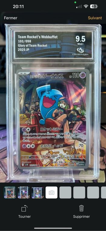 Wobbuffet 103/098 collectaura 9,5
