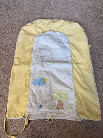 housse à langer bébé jaune – 73 x 51 cm