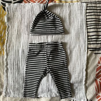 Pantalon + bonnet 3 mois