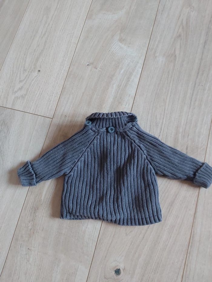 Gilet/manteau garçon Obaidi 3 mois en très bon état (78) - photo numéro 3