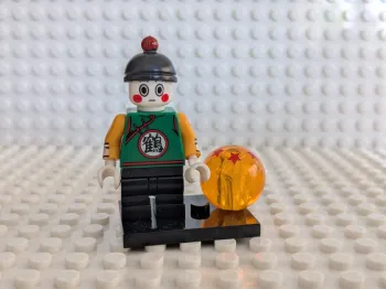 Figurine Dragon Ball : Chiaotzu combattant du clan de la Grue , style lego