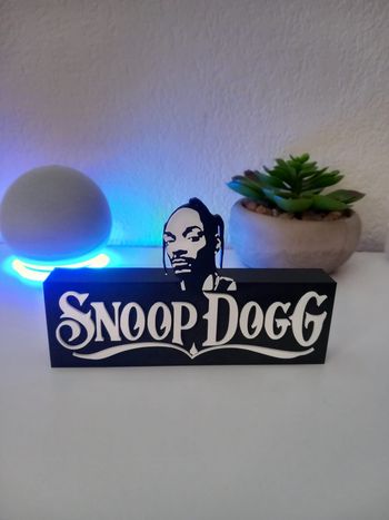 Logo décoratif rap Snoop Dogg