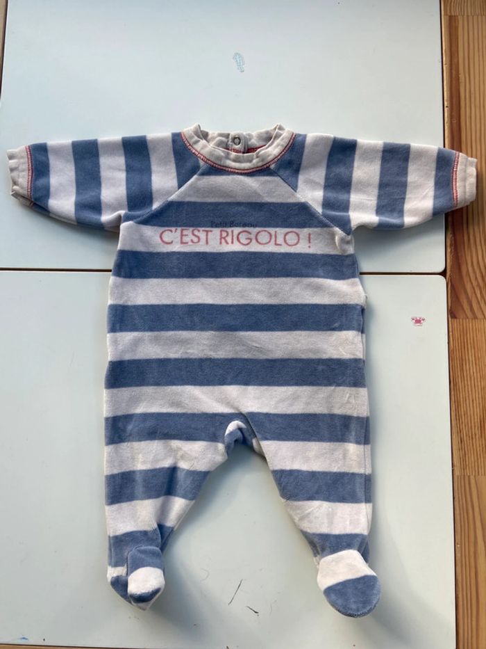 Pyjama grenouillère 1 mois