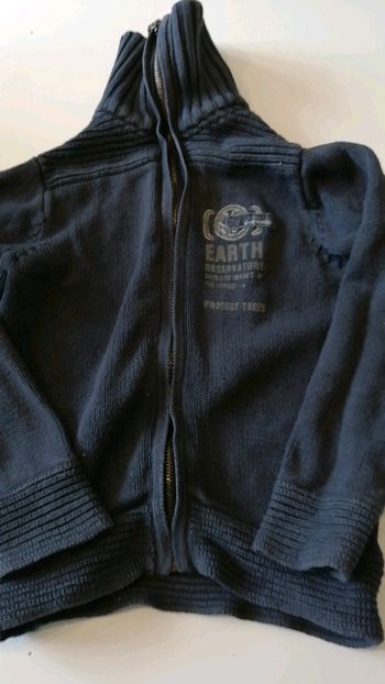 Gilet zippé col roulé okaidi