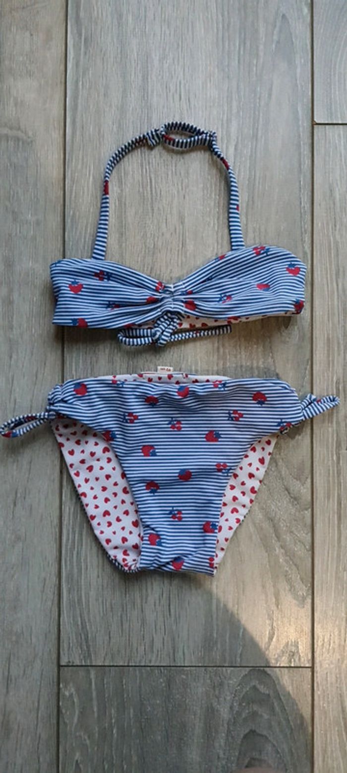 Maillot de bain 2 pièces DPAM taille 2 ans - photo numéro 2