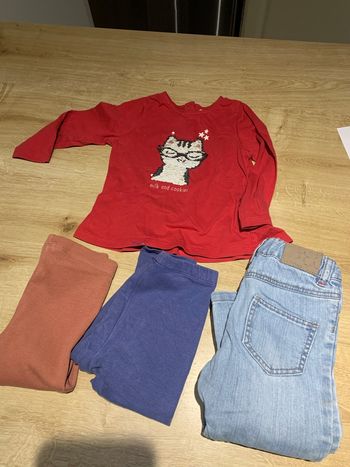 Lot 4 vêtements 18mois 