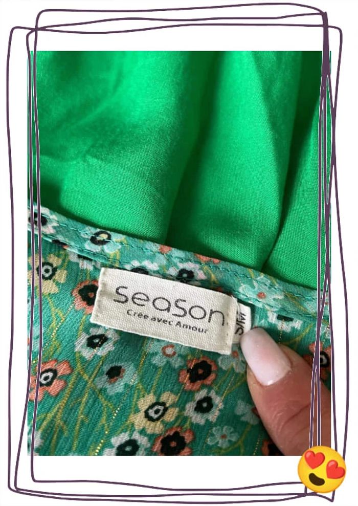 Robe courte manches courtes taille S/M - Season - photo numéro 5