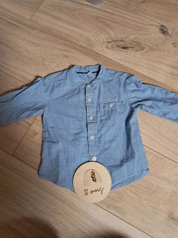 Chemise 12 mois