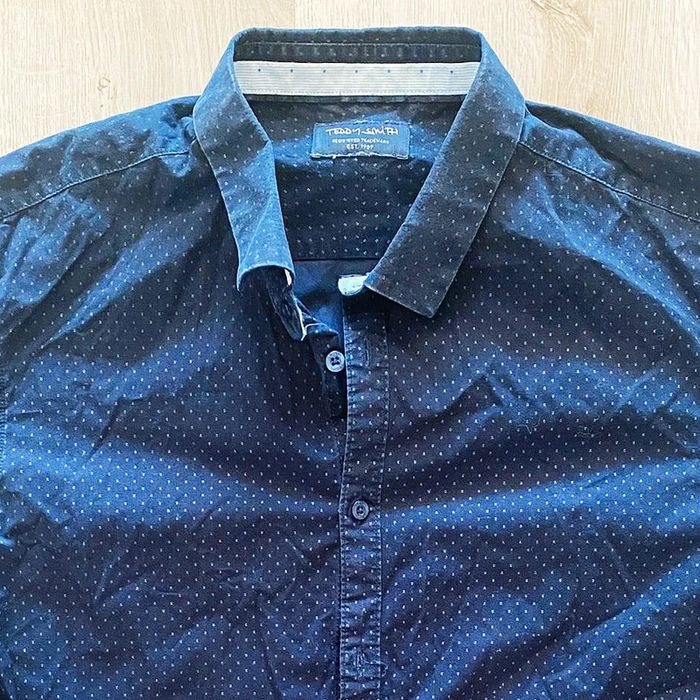 Teddy Smith Homme/Men Chemise Urban Life Bleu Exclusive Collection Y2K Working Day (Taille L) - photo numéro 7