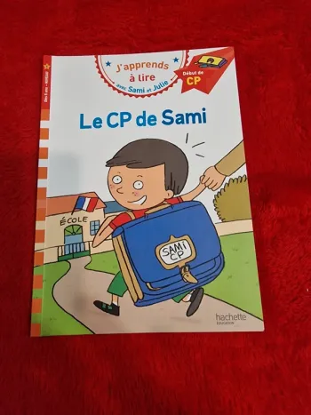 Livre j'apprends à lire le CP de sami