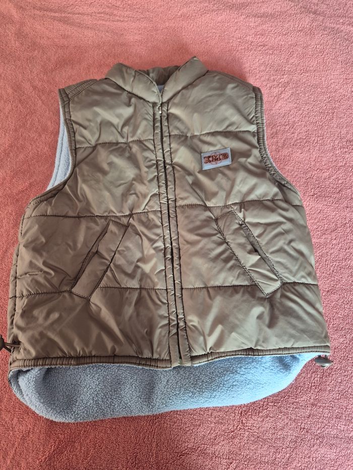 Manteau sans manche bebe garcon taille 18mois